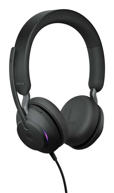 Jabra Evolve2 40 SE Headset Wired Head-band Office/Call center USB Type-C / USB Type-A Black