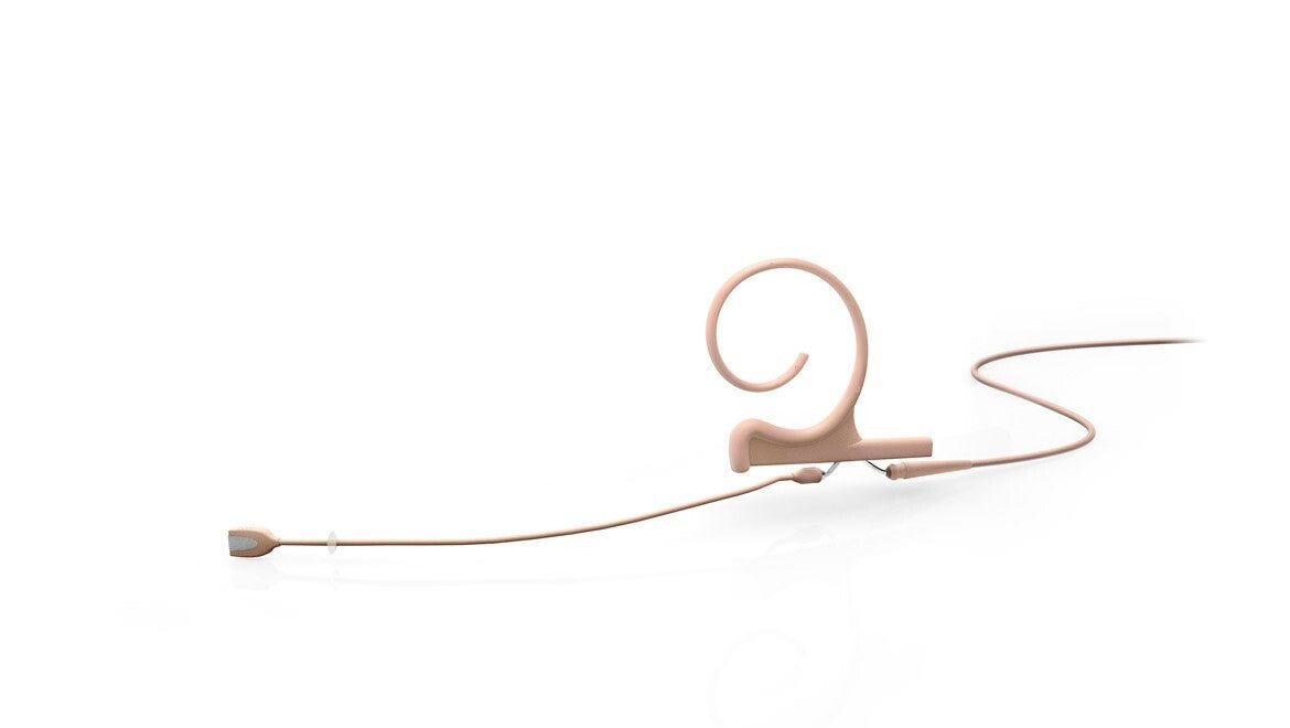 DPA Microphones 4188 CORE+ Directional Flex Earset Mic, 120 mm Boom, Beige, TA4F Mini-XLR