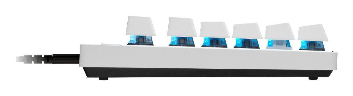 Logitech G PRO X TKL RAPID tastatur Spil USB QWERTY Dansk, Finsk, Norsk, Svensk Hvid