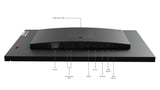 Lenovo ThinkVision P24q-30 LED display 60.5 cm (23.8") 2560 x 1440 pixels Quad HD Black
