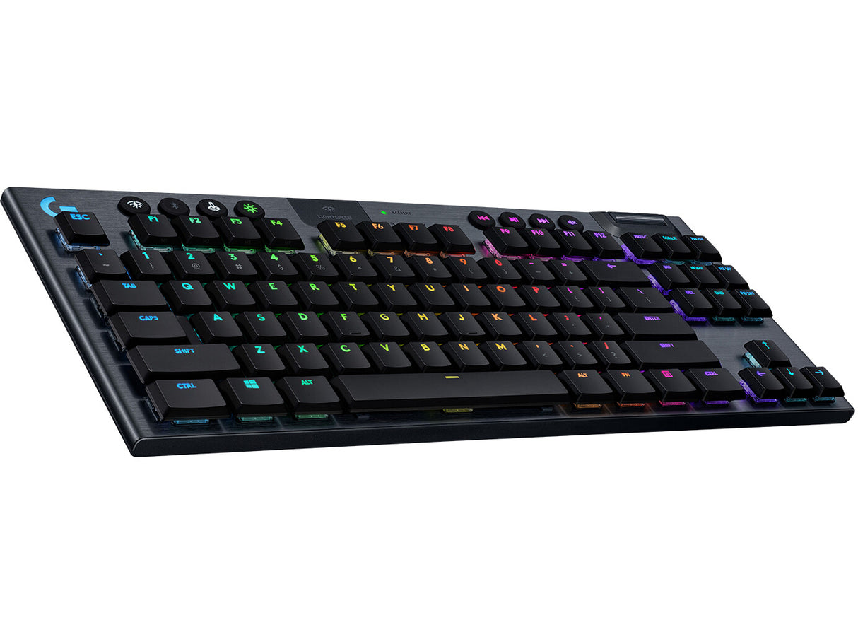 Logitech G G915 TKL Tenkeyless LIGHTSPEED Wireless RGB Mechanical Gaming Keyboard - GL Tactile
