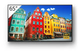 Sony FW-65BZ30J/TM Signage Display Digital signage flat panel 165.1 cm (65") IPS Wi-Fi 440 cd/m² 4K Ultra HD Black Built-in processor Android 10