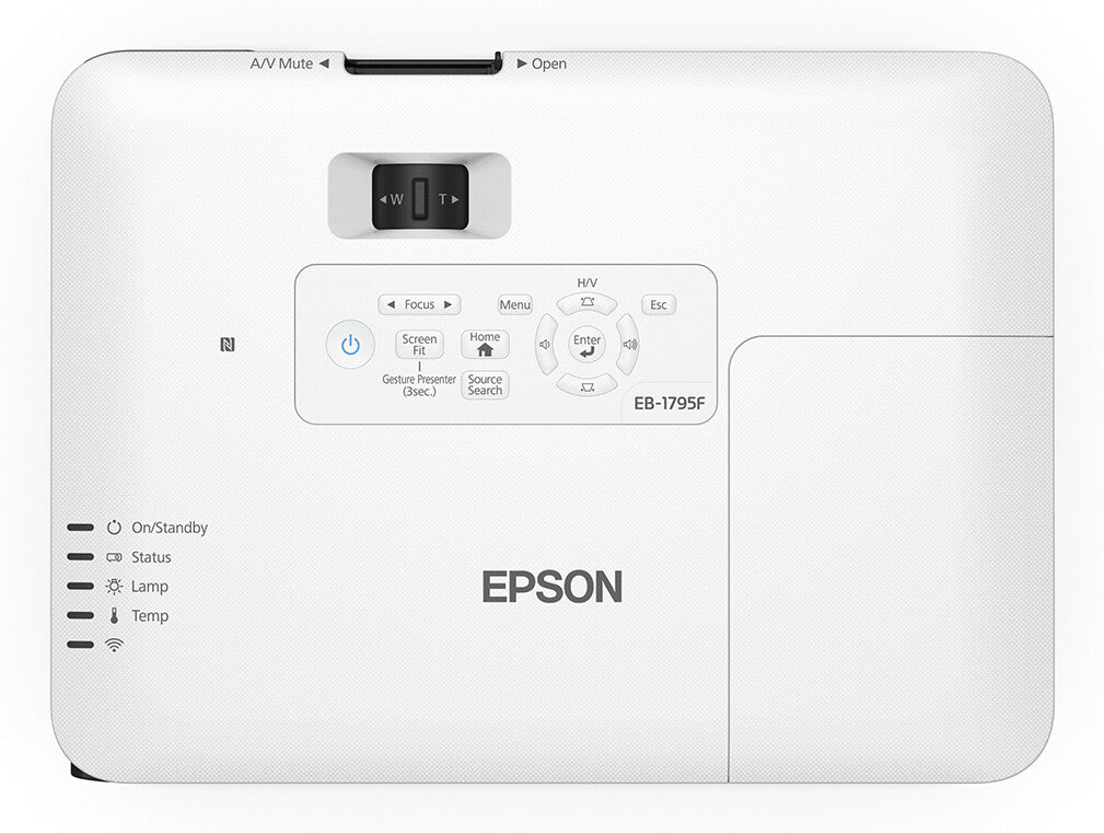 Epson EB-1795F Short throw projector 3200 ANSI lumens 3LCD 1080p (1920x1080) White, Grey