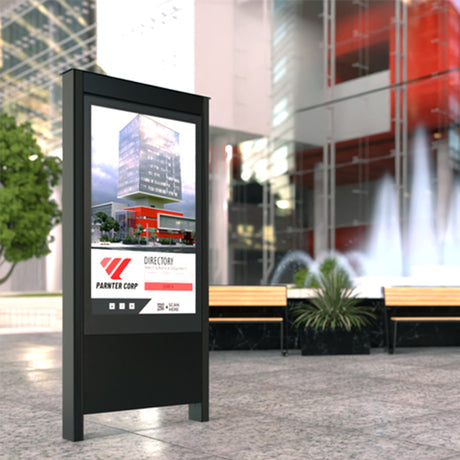 Chief ImpactTM 55 Inch Outdoor Portrait Kiosk, Samsung OHF/A Series