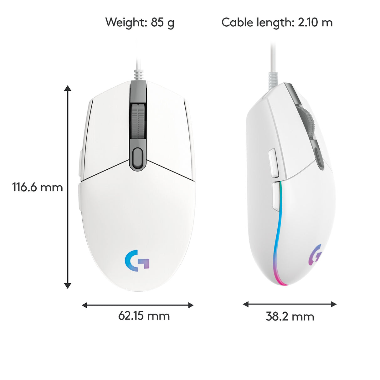 Logitech G G203 LIGHTSYNC Gaming Mouse