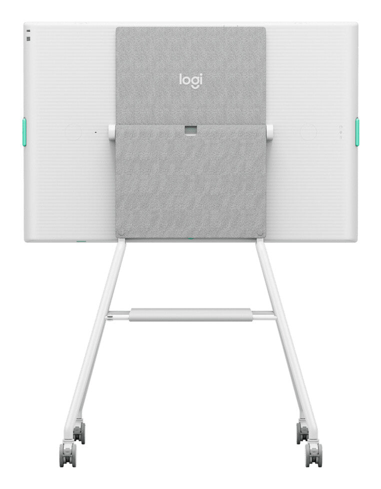 Logitech Rally Board 65 Cart Grey, White Flat panel Multimedia cart