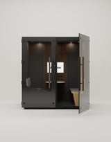 MuteBox Meet Creative Sort dør / Brown Oak