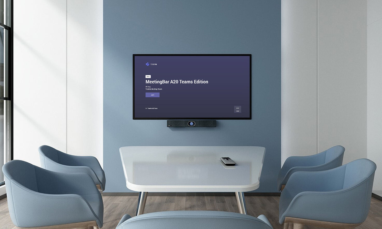 Yealink MeetingBar A20 + CTP18 Collaboration Touch Panel + VCH51 Sharing Box
