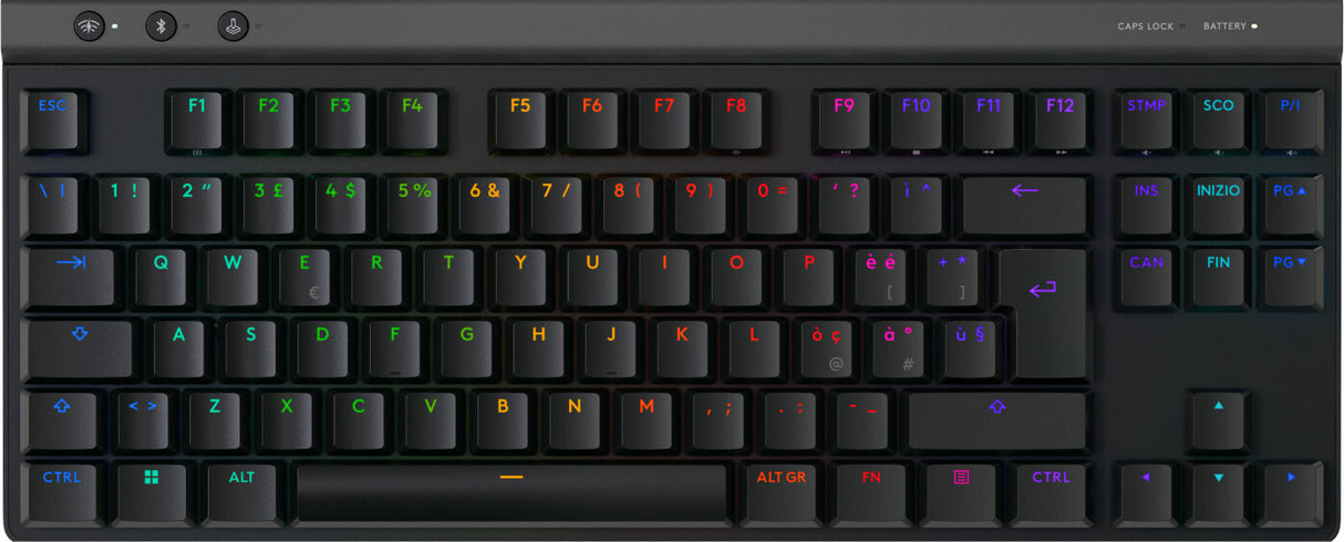 Logitech G 920-012550 keyboard Gaming USB + RF Wireless + Bluetooth QWERTY Nordic Black