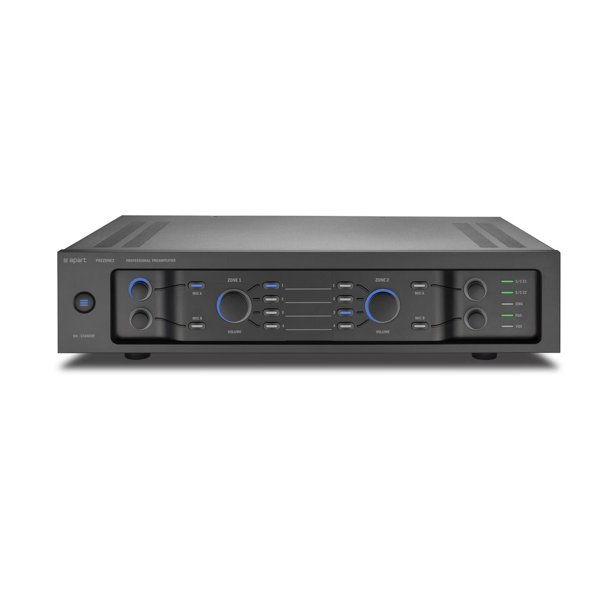 Biamp Commercial Audio PREZONE2 20 - 20000 Hz Black