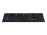 Logitech G G915 tastatur Spil RF trådløs + Bluetooth Nordisk Kulfiber