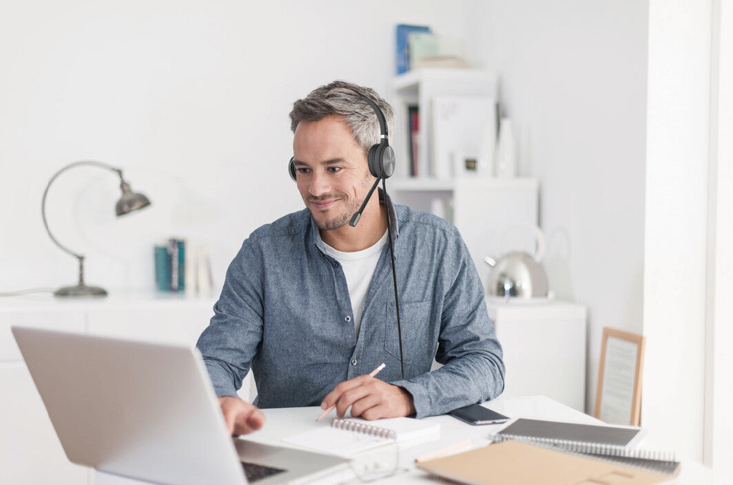 Yealink UH36 Dual Teams Headset Wired Head-band Office/Call center USB Type-A Black, Silver