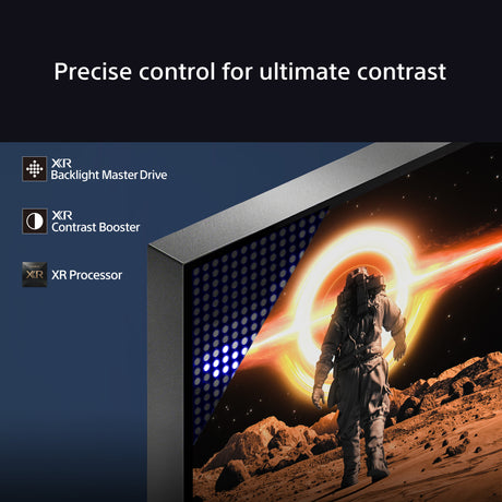 Sony BRAVIA 9 Series 75" QLED XR|Mini LED 4K HDR Display with Google TV, including 3 years PrimeSupport