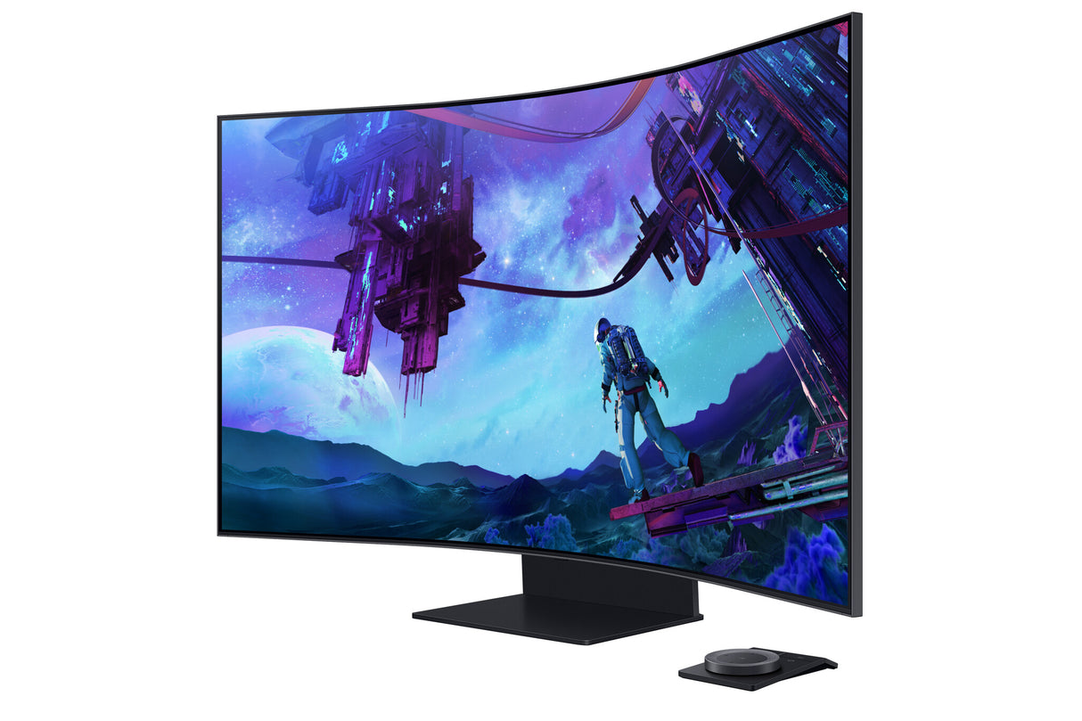Samsung G97NC computerskærm 139,7 cm (55") 3840 x 2160 pixel 4K Ultra HD LED Sort