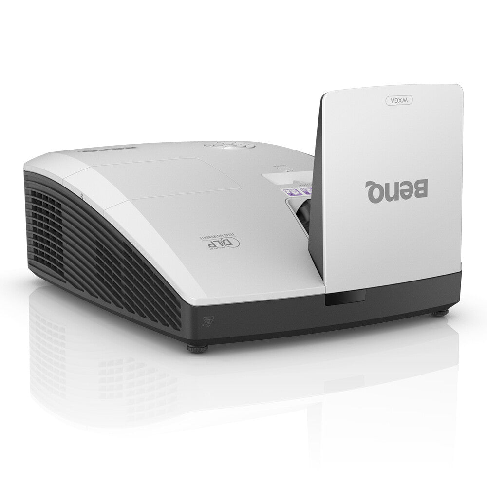 BenQ MW855UST+ dataprojekter Ultrakort projektor med kort projiceringsafstand 3500 ANSI lumens DLP WXGA (1280x800) 3D Sort, Hvid