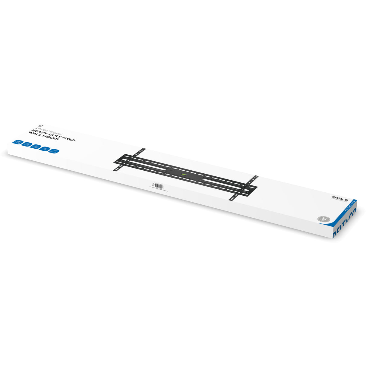 Deltaco ARM-1152-B TV mount/stand 2.54 m (100") Black