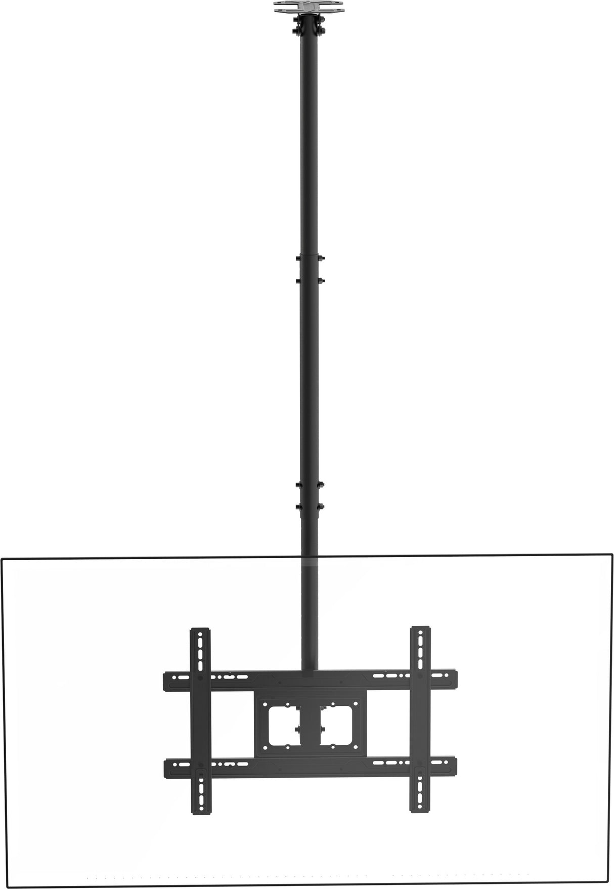 Vision VFM-C6X4/V2 skærmbeslag til skiltning 190,5 cm (75") Sort