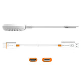 j5create JVAW62 ScreenCast USB-C® Wireless Display HDMI™ Extender, White and Orange