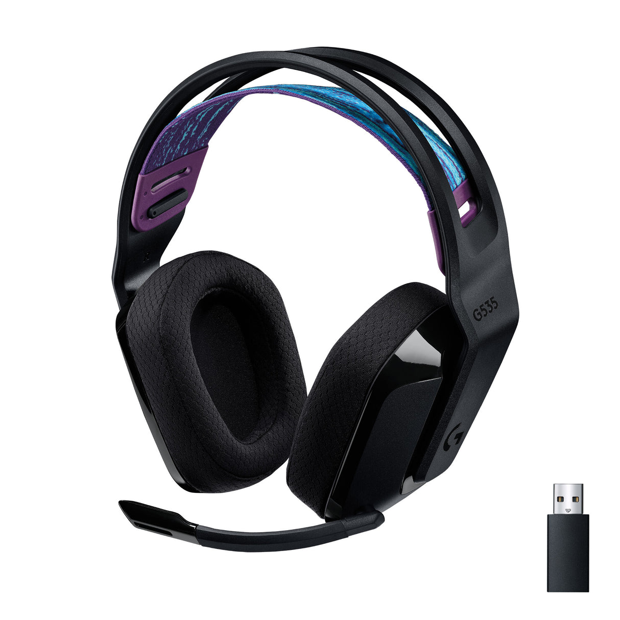Logitech G G535 Headset Trådløs Spil Sort