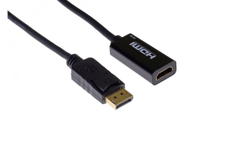 Mercodan PRO Displayport han HDMI hun ULTRA SOFT, 0,15m, 4K