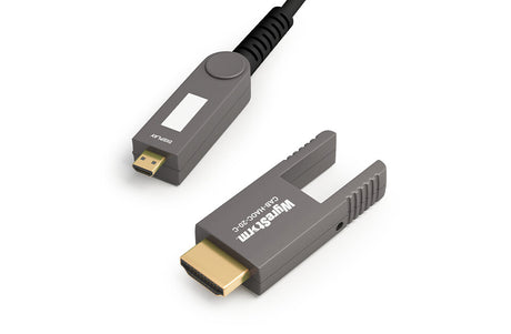 WyreStorm CAB-HAOC-20-C HDMI-kabel 20 m HDMI Type A (Standard) HDMI Type D (Micro) Sort