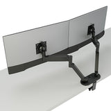 Chief Koncīs Monitor Arm Mount, Dual, Black