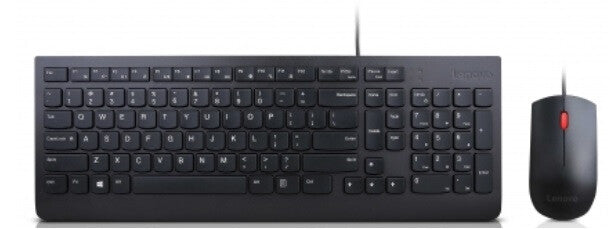 Lenovo 4X30L79908 keyboard Mouse included Universal USB QWERTY Norwegian Black