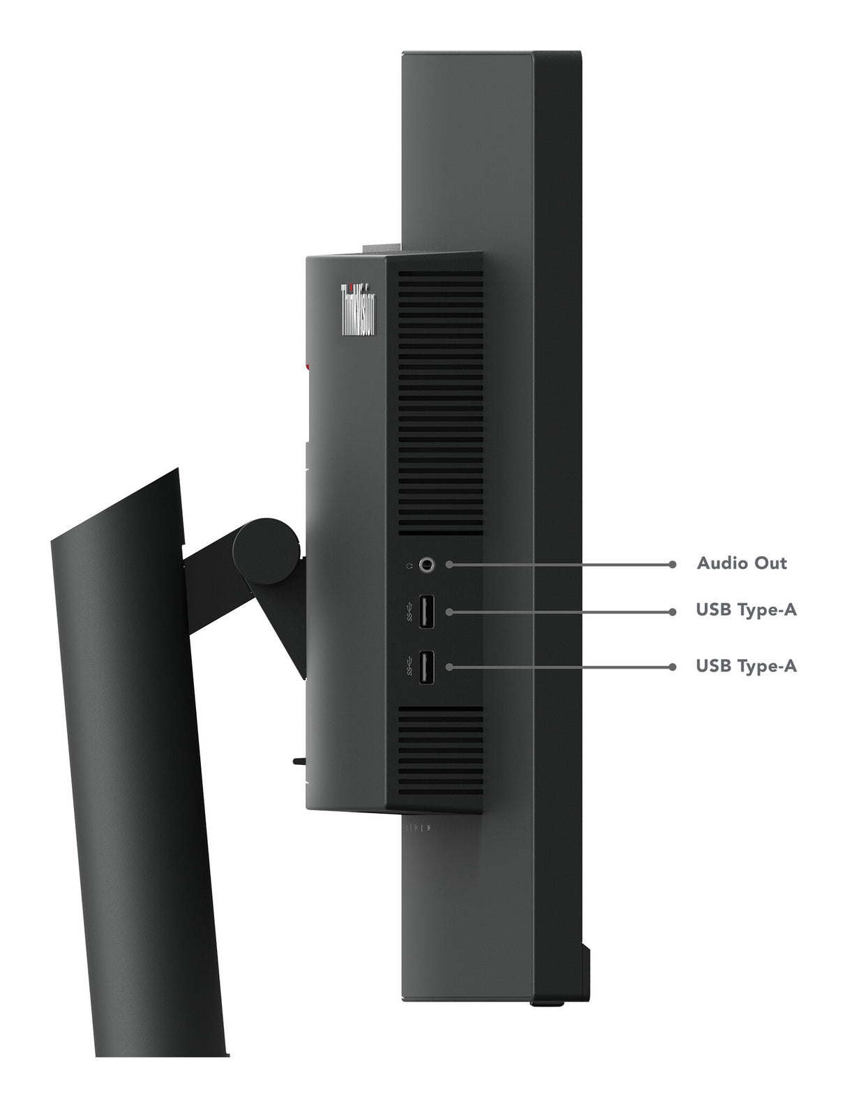 Lenovo ThinkVision T34w-30 LED display 86.4 cm (34") 3440 x 1440 pixels Wide Quad HD Black