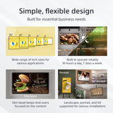 Sony FW-50EZ20L Signage Display Digital signage flat panel 127 cm (50") LED Wi-Fi 350 cd/m² 4K Ultra HD Black Android 16/7