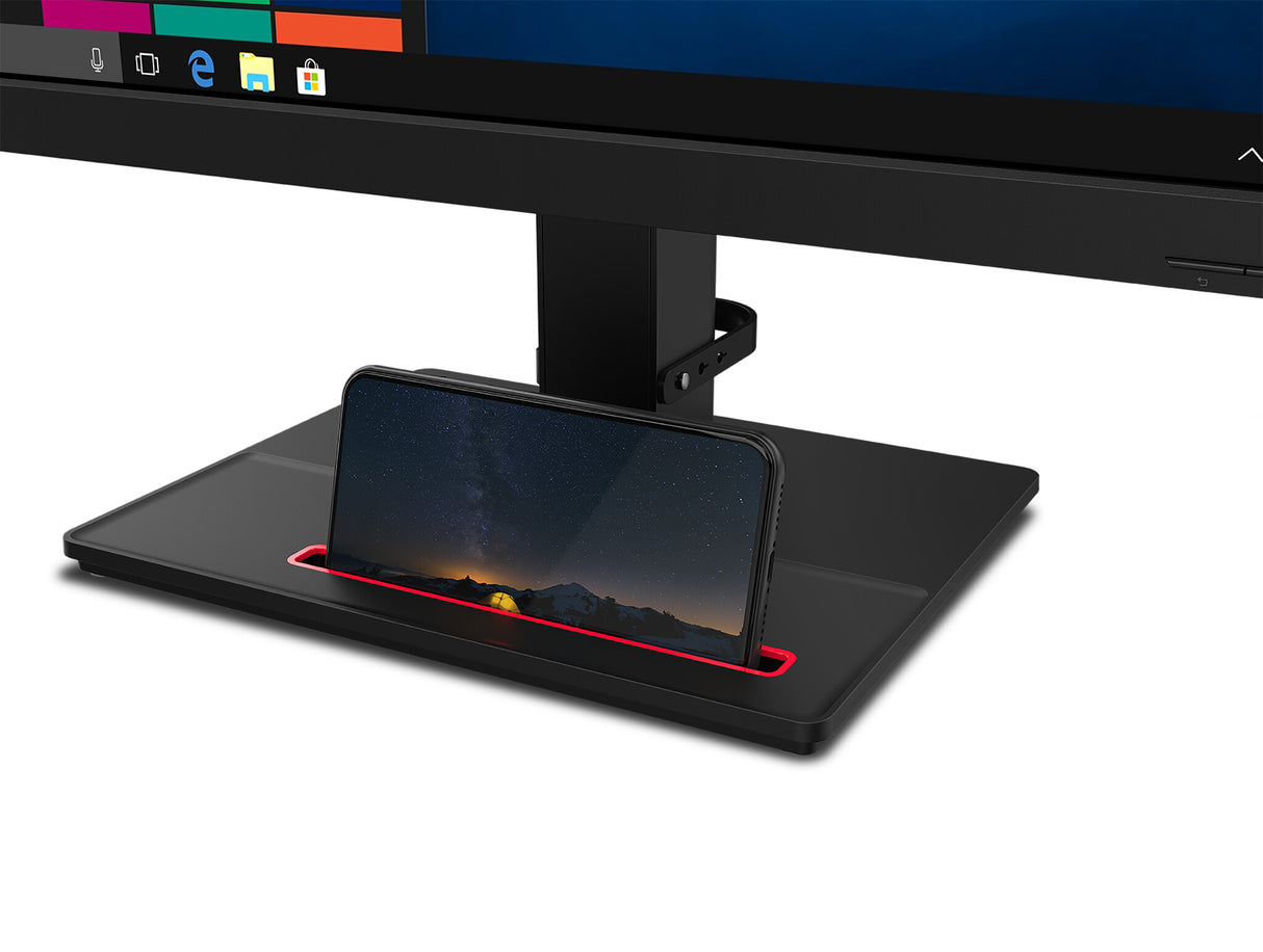 Lenovo ThinkVision T27q-20 LED display 68.6 cm (27") 2560 x 1440 pixels Quad HD LCD Black