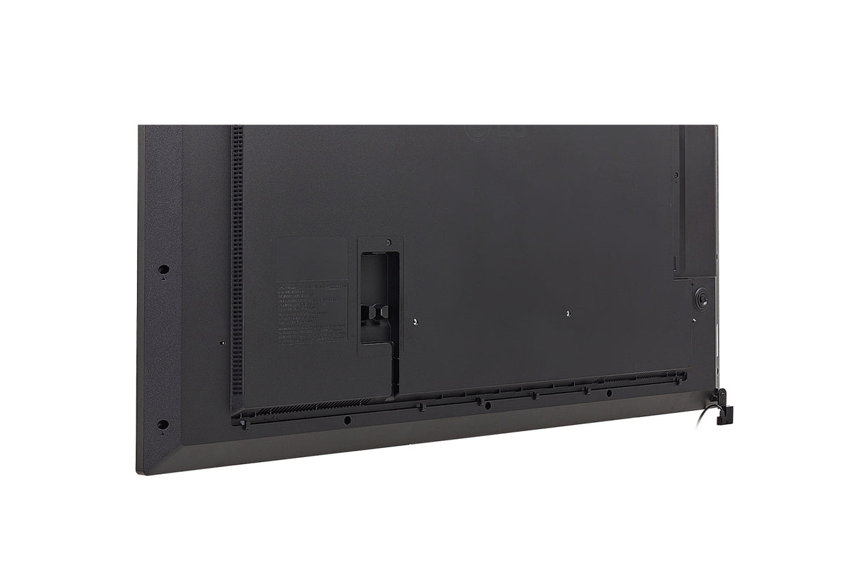 LG 49UM5N-H Signage Display Digital signage flat panel 124.5 cm (49") Wi-Fi 500 cd/m² 4K Ultra HD Black WebOS 24/7