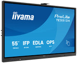 iiyama TE5513A-B2AG Signage Display Interactive flat panel 138.7 cm (54.6") Wi-Fi 500 cd/m² 4K Ultra HD Black Touchscreen Built-in processor Android 24/7