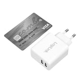 LogiLink PA0210W mobile device charger Smartphone, Tablet White AC Indoor