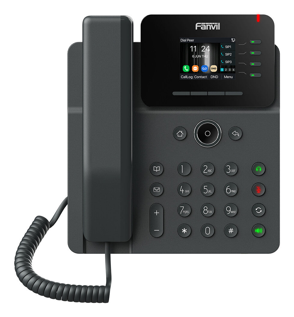 Fanvil V61G IP phone Black 4 lines LCD