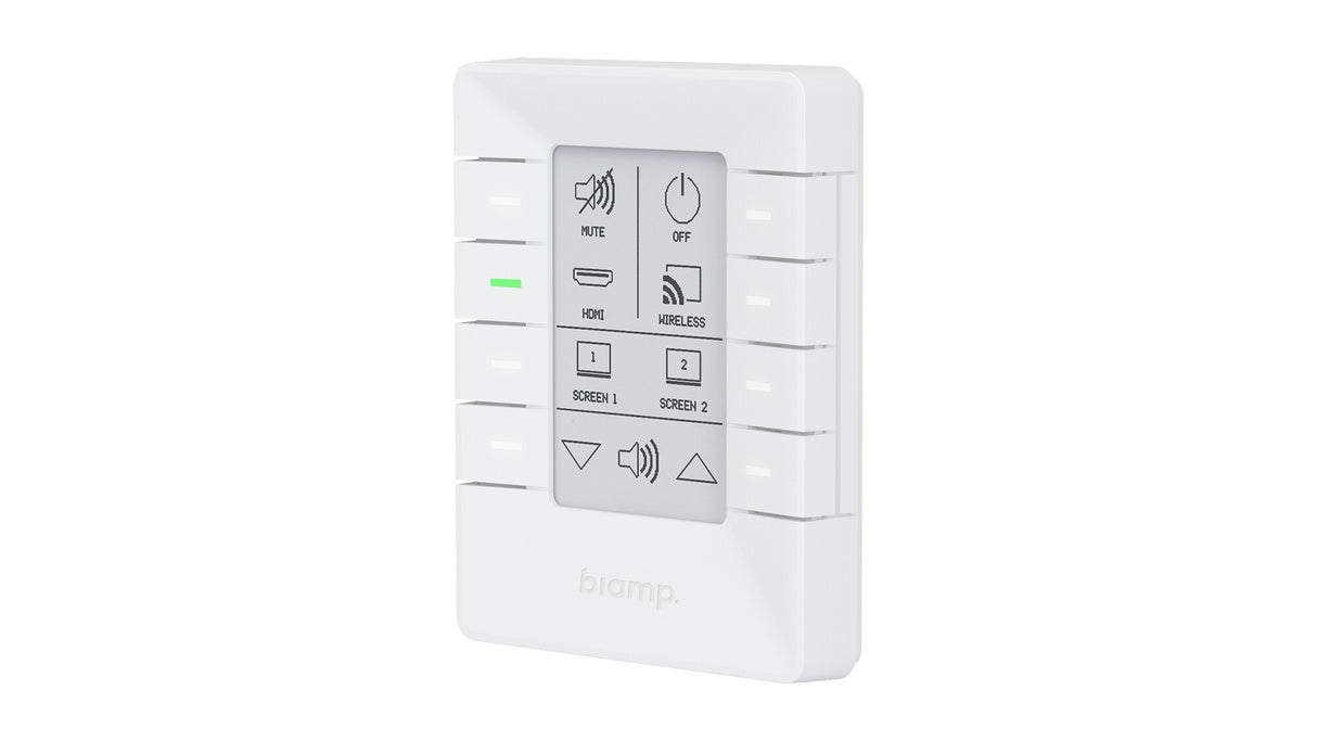 Biamp Impera Uniform 8U fjernbetjening IR trådløs speciel Tryk på knapper