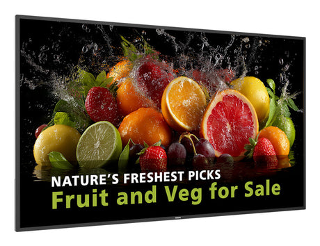 Philips 5000 series 98BDL5050D/00 Signage Display 2.49 m (98") LCD Wi-Fi 600 cd/m² Full HD Black Built-in processor Android