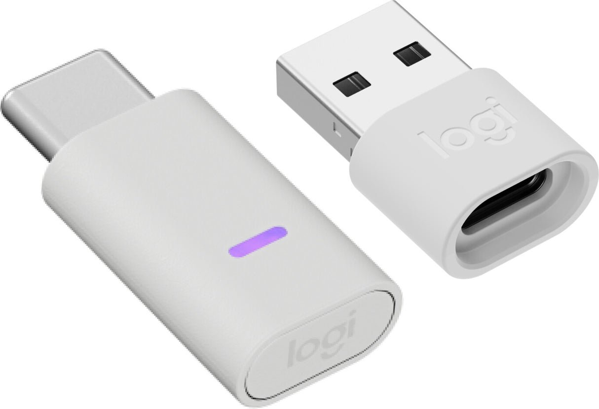 Logitech Zone Wireless 2 Headset Kabel & trådløs Kontor/Callcenter USB Type-C Bluetooth Hvid