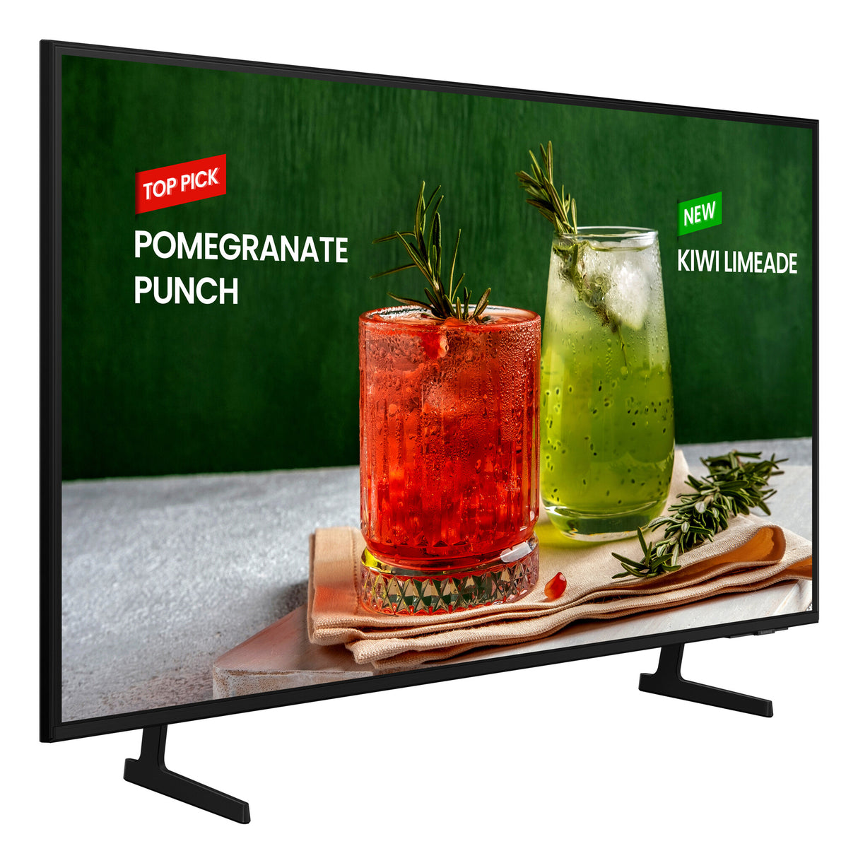Samsung BE55D-H Digital signage flat panel 139.7 cm (55") LED Wi-Fi 4K Ultra HD Black Tizen 16/7