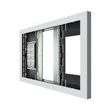 Chief ImpactTM On-Wall Kiosk - Landscape 65 Inch White