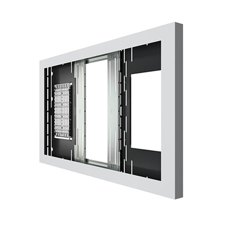 Chief ImpactTM On-Wall Kiosk - Landscape 65 Inch White