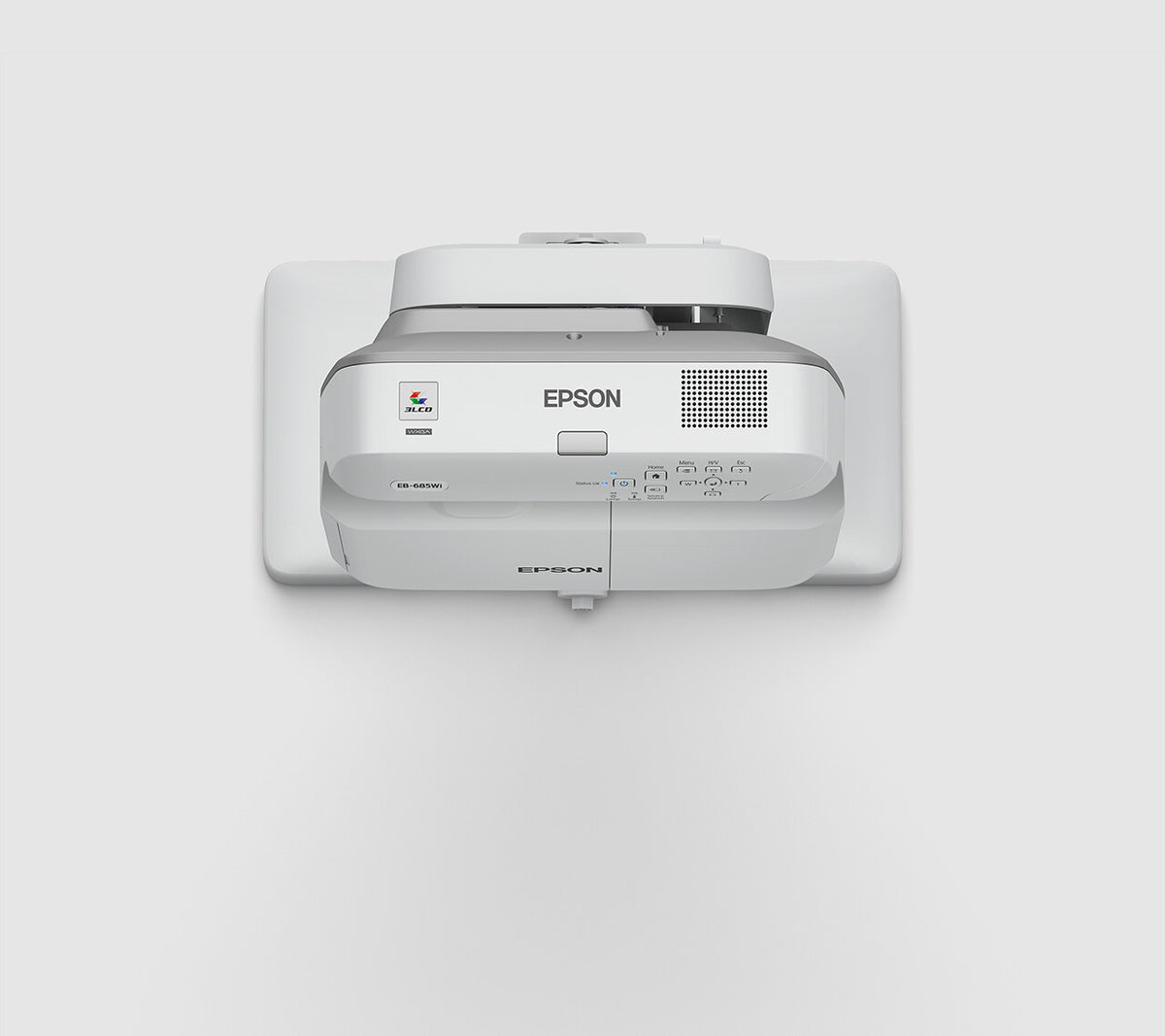 Epson EB-685W Ultra short throw projector 3500 ANSI lumens 3LCD WXGA (1280x800) White, Grey