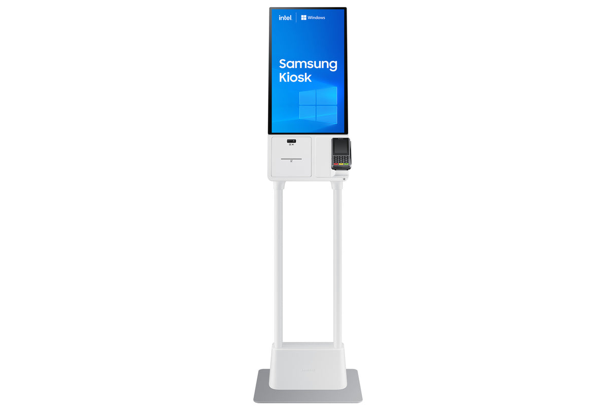Samsung KM24C-5 Kiosk design 61 cm (24") LED 250 cd/m² Full HD White Touchscreen Built-in processor Windows 10 IoT Enterprise 16/7