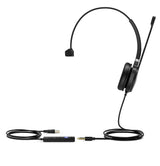 Yealink UH36 Mono Teams Headset Wired Head-band Office/Call center USB Type-A Black, Silver