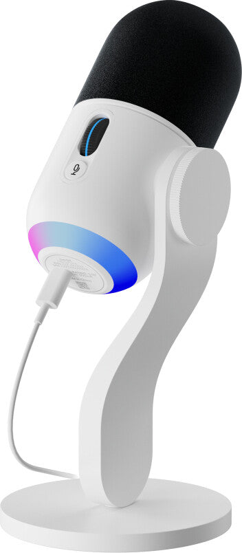 Logitech G Yeti GX Sort, Hvid Bordmikrofon