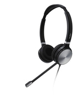 Yealink UH36 Dual Teams USB-C Headset Wired Head-band Office/Call center USB Type-C Black, Silver
