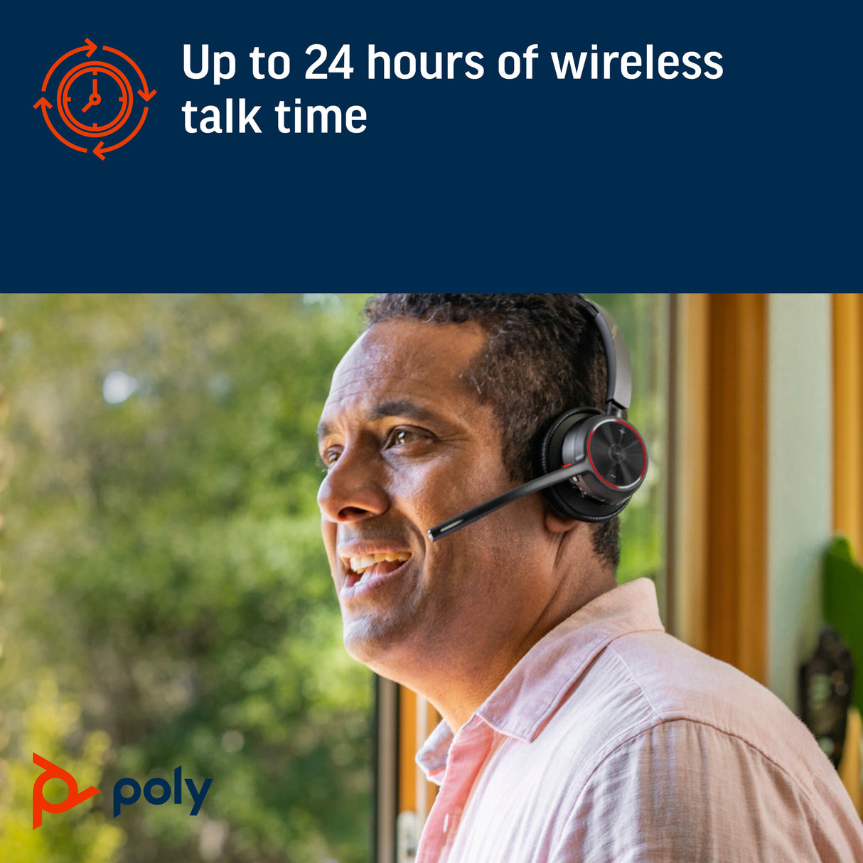 HP Poly Voyager 4310 Microsoft Teams Certified USB-C Headset +BT700 dongle