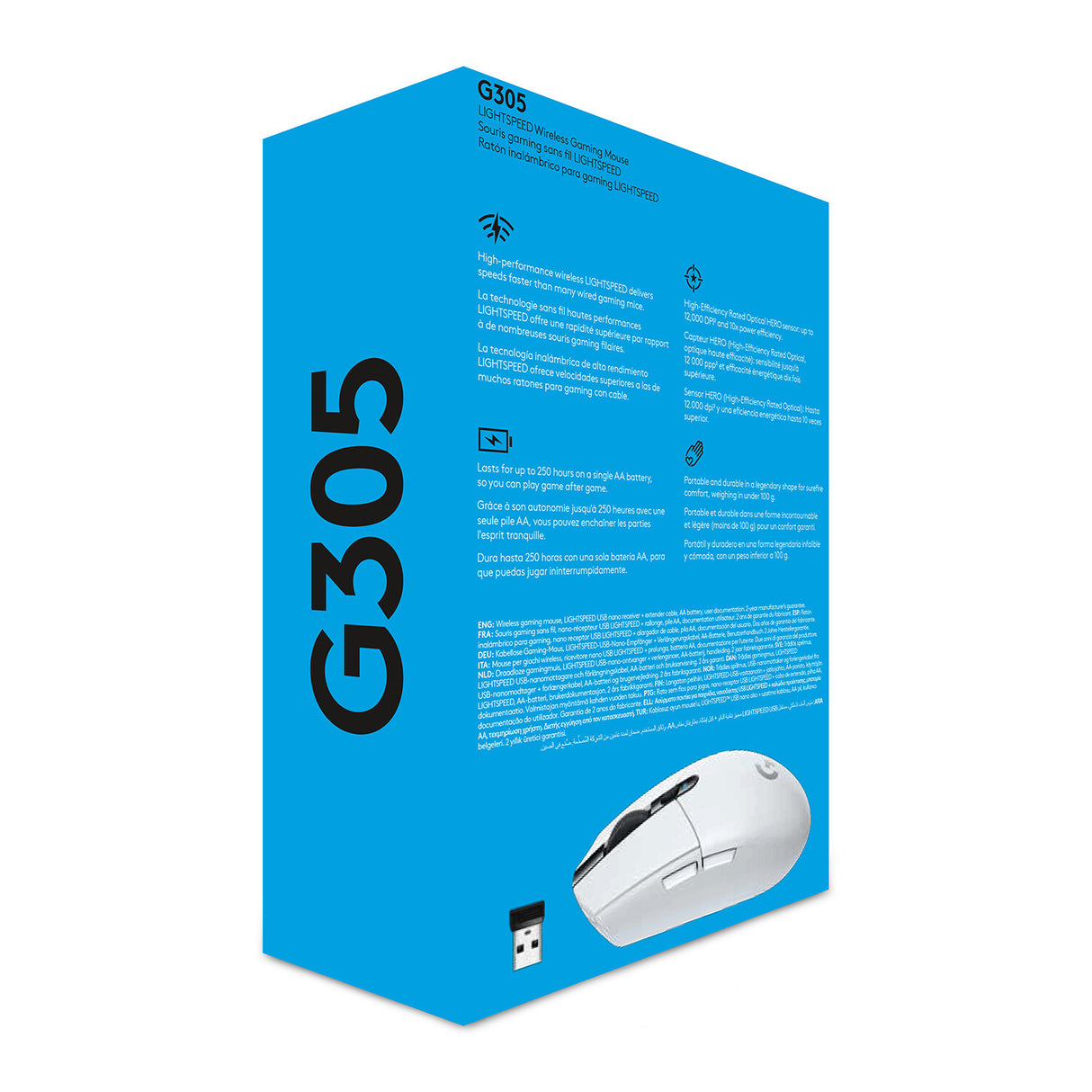 Logitech G G305 LIGHTSPEED Wireless Gaming Mouse