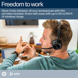 HP Poly Voyager 4320-M Microsoft Teams Certified Headset +BT700 dongle +Charging Stand