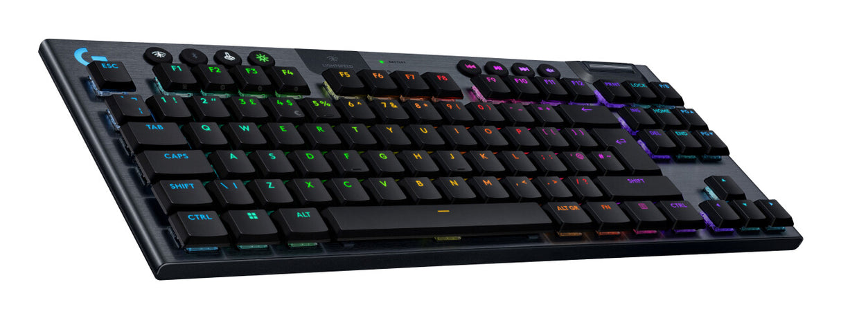 Logitech G G915 X LIGHTSPEED keyboard Gaming USB + RF Wireless + Bluetooth QWERTY Nordic Black