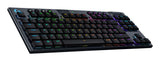 Logitech G G915 X LIGHTSPEED keyboard Gaming USB + RF Wireless + Bluetooth QWERTY Nordic Black